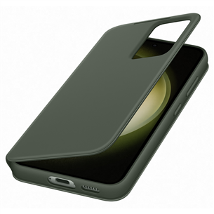 Samsung Smart View Wallet, Galaxy S23, зеленый - Чехол