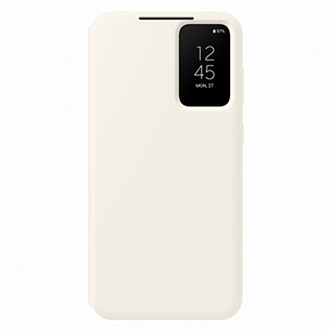 Samsung Galaxy S23+ Smart View Wallet Case, bēša - Apvalks viedtālrunim EF-ZS916CUEGWW