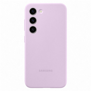 Samsung Silicone Cover, Galaxy S23, lillā - Apvalks viedtālrunim
