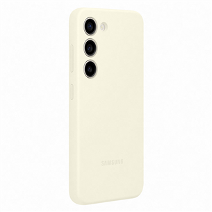 Samsung Silicone Cover, Galaxy S23, bēša - Apvalks viedtālrunim