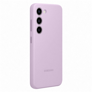 Samsung Silicone Cover, Galaxy S23, lillā - Apvalks viedtālrunim