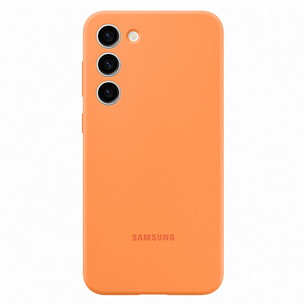 Samsung Silicone Cover, Galaxy S23+, orange - Case