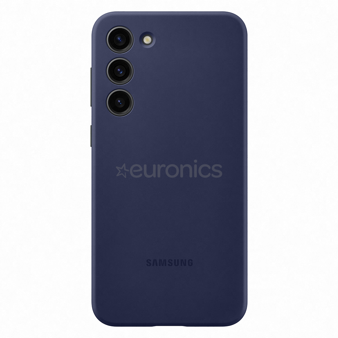 Samsung Galaxy S23+ Silicone Case, tumši zila - Apvalks viedtālrunim