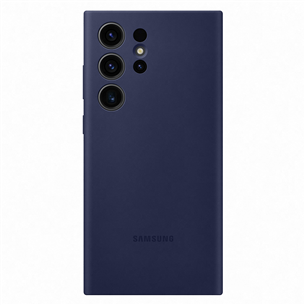 Samsung Galaxy S23 Ultra Silicone Case, tumši zila - Apvalks viedtālrunim