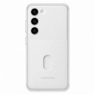Samsung Frame cover, Galaxy S23, balta - Apvalks viedtālrunim