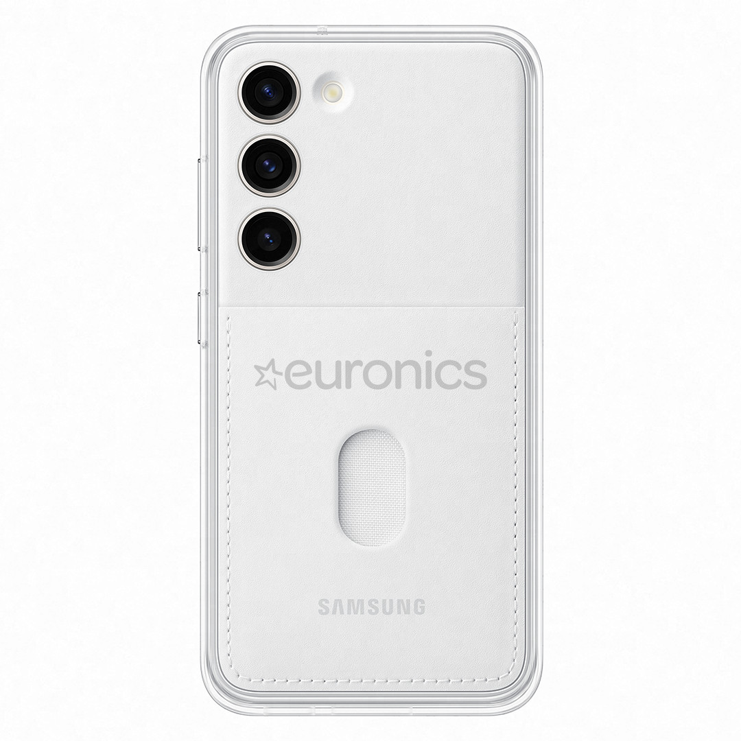Samsung Frame cover, Galaxy S23, white - Smart phone case