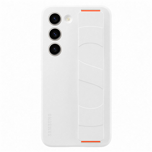 Samsung Silicone Grip Case, Galaxy S23, белый - Чехол