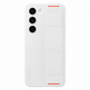 Samsung Silicone Grip Case, Galaxy S23, white - Case