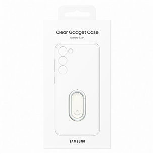 Samsung Galaxy S23+ Clear Gadget Case, caurspīdīga - Apvalks viedtālrunim