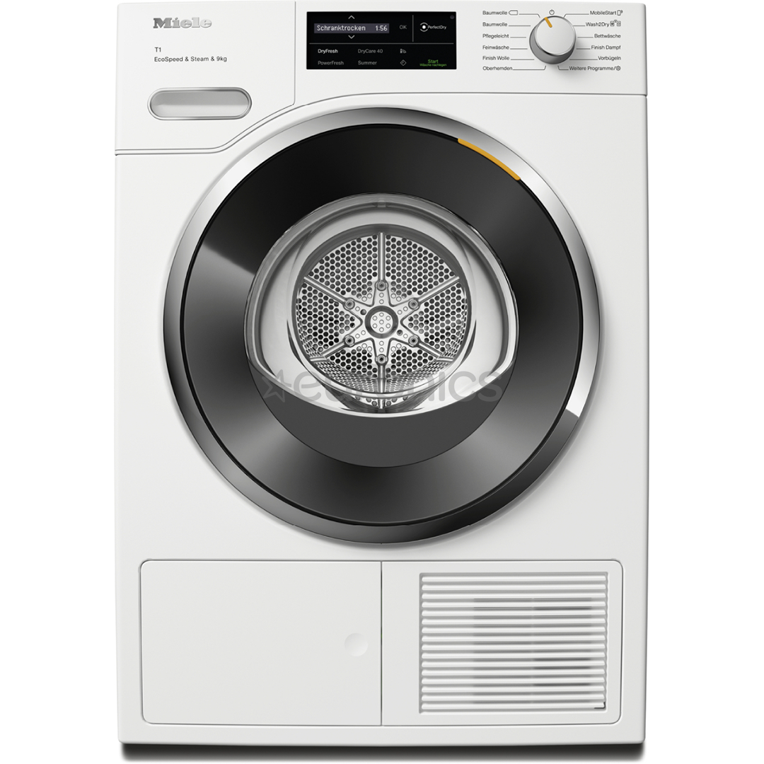 Miele EcoSpeed & Steam, 9 кг, глубина 64,3 см - Сушильная машина