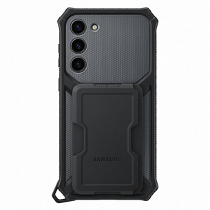 Samsung Rugged Gadget Case, Galaxy S23+, титановый - Чехол для смартфона