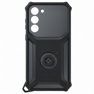 Samsung Galaxy S23+ Rugged Gadget Case, melna - Apvalks viedtālrunim