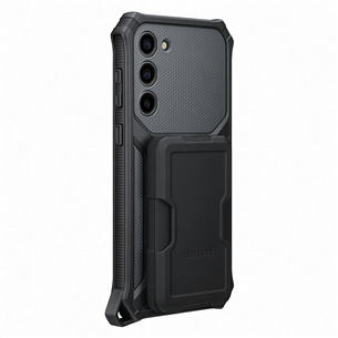 Samsung Rugged Gadget Case, Galaxy S23+, титановый - Чехол для смартфона