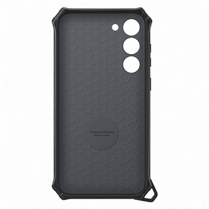 Samsung Galaxy S23+ Rugged Gadget Case, melna - Apvalks viedtālrunim