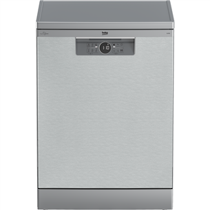 Beko Beyond, 14 place settings, width 60 cm, inox - Free standing Dishwasher