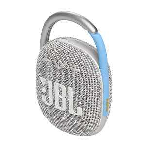 JBL Clip 4 Eco, white - Portable Wireless Speaker