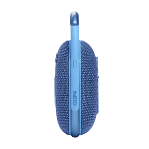 JBL Clip 4 Eco, zila - Portatīvais bezvadu skaļrunis