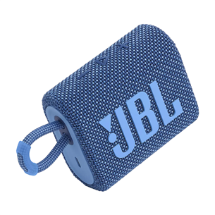 JBL GO 3 Eco, zila - Portatīvais bezvadu skaļrunis JBLGO3ECOBLU