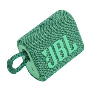 JBL GO 3 Eco, zaļa - Portatīvais bezvadu skaļrunis JBLGO3ECOGRN