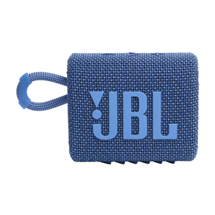 JBL GO 3 Eco, синий - Портативная беспроводная колонка