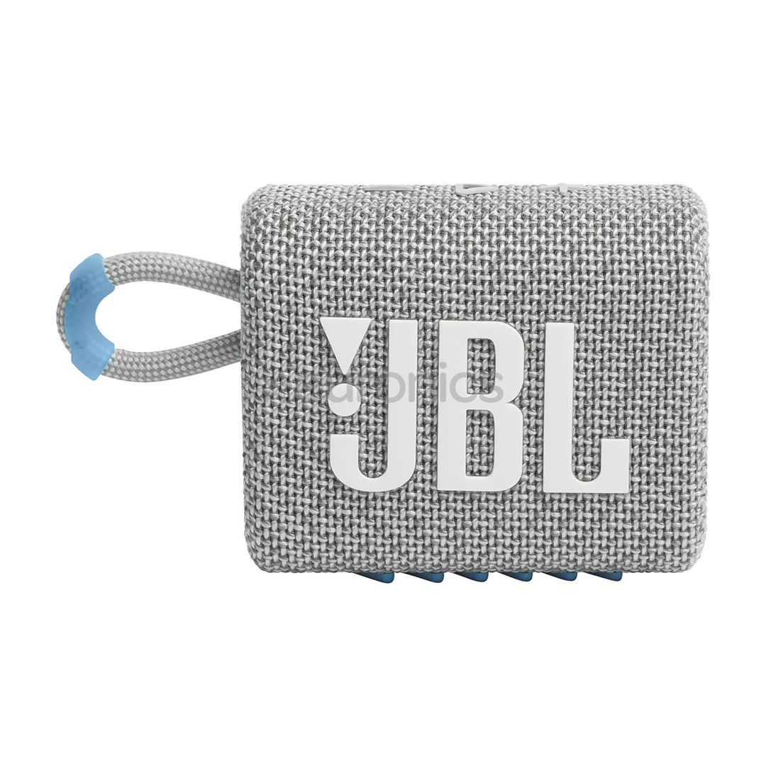 JBL GO 3 Eco, белый - Портативная беспроводная колонка