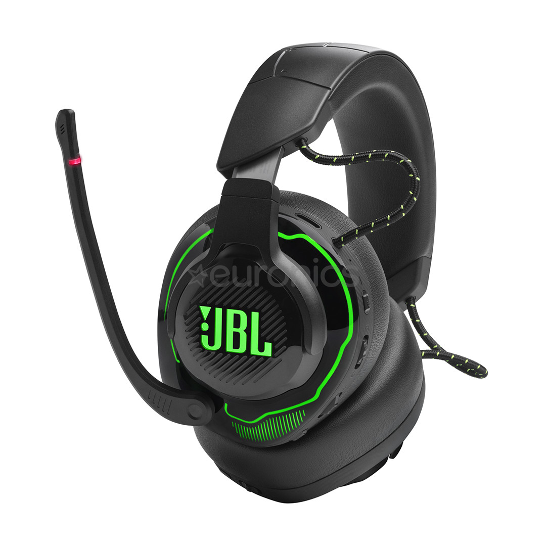 JBL Quantum 910X Console Wireless, black/green - Wireless gaming headset