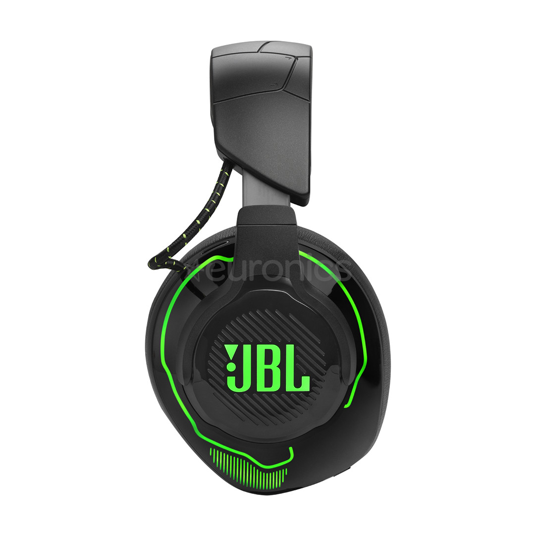 JBL Quantum 910X Console Wireless, black/green - Wireless gaming headset
