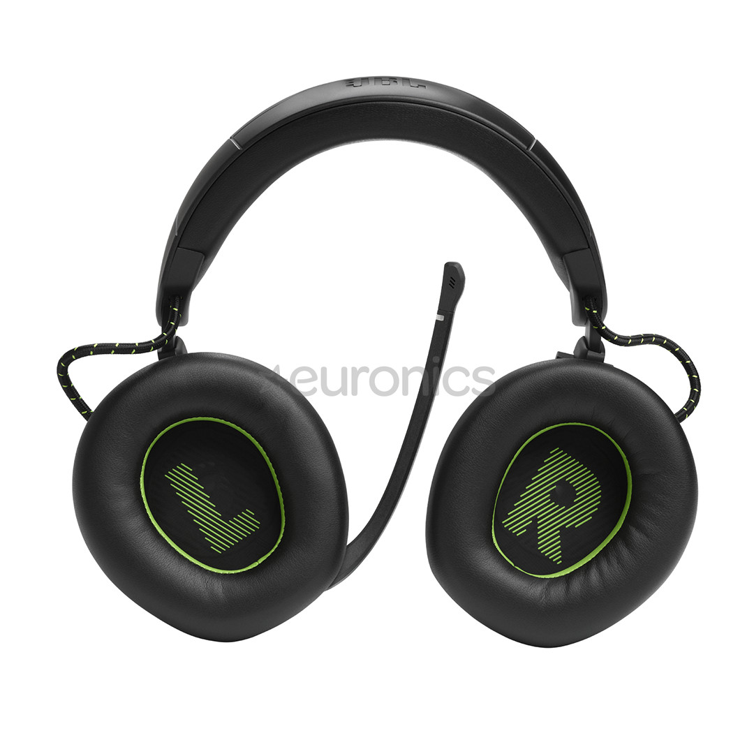 JBL Quantum 910X Console Wireless, black/green - Wireless gaming headset
