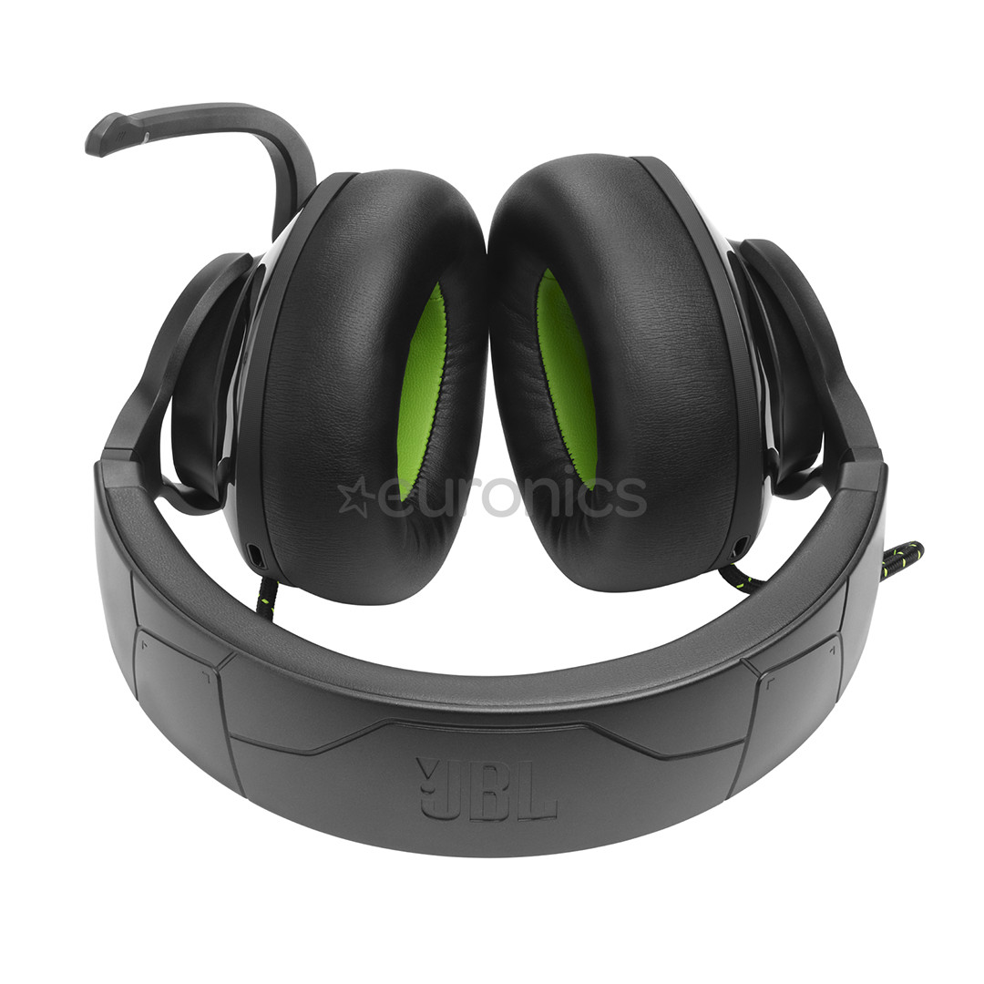 JBL Quantum 910X Console Wireless, black/green - Wireless gaming headset