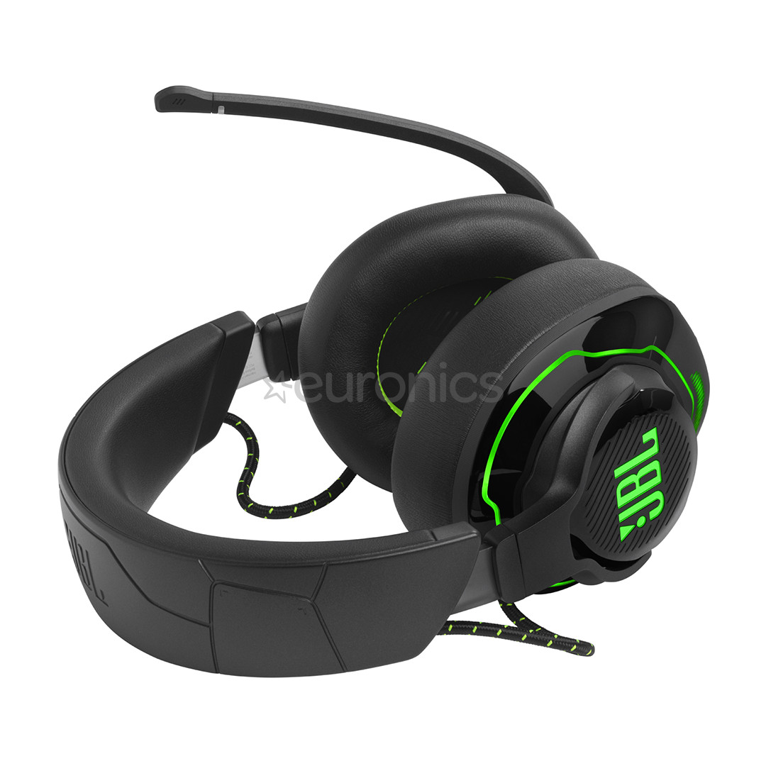 JBL Quantum 910X Console Wireless, black/green - Wireless gaming headset