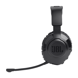 JBL Quantum 360X Console Wireless, Xbox, melna/zaļa - Bezvadu austiņas ar mikrofonu