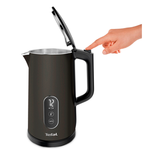 Tefal Digital, 1.7 L, 1800 W, grey - Kettle