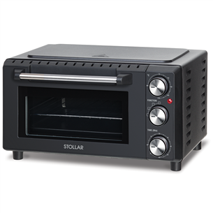Stollar the Mini Oven, 13 L, 1000 W, melna - Mini krāsniņa STO713