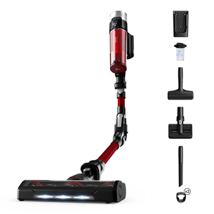 Tefal X-Force Flex 9.60, Animal Care, sarkana - Bezvadu putekļu sūcējs TY2079