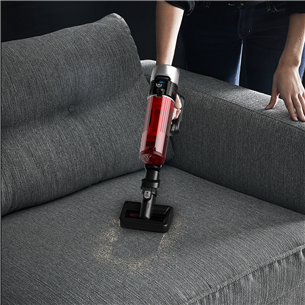 Tefal X-Force Flex 9.60, Animal Care, sarkana - Bezvadu putekļu sūcējs