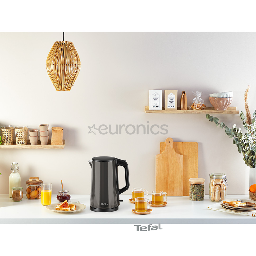 Tefal Double Layer, 1.5 L, 2000 W, grey - Kettle