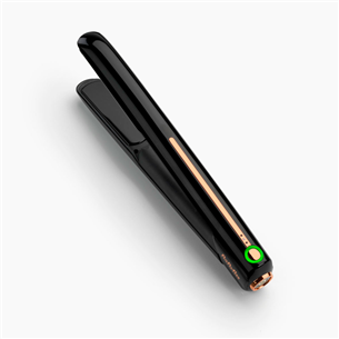 BaByliss, 160-200 °C, melna/vara - Bezvadu matu taisnotājs