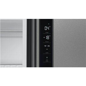 Bosch Series 6, French Door, 605 L, 183 cm, stainless steel - SBS-Refrigerator