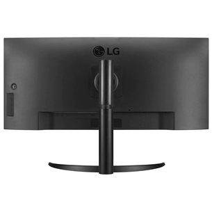 LG UltraWide WQ75C, 34'', QHD, LED IPS, USB-C, melna - Izliekts monitors