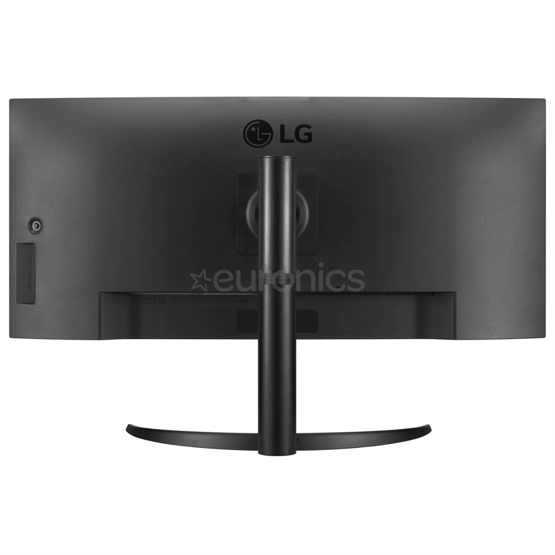 LG UltraWide WQ75C, 34'', QHD, LED IPS, USB-C, curved, black - Monitor
