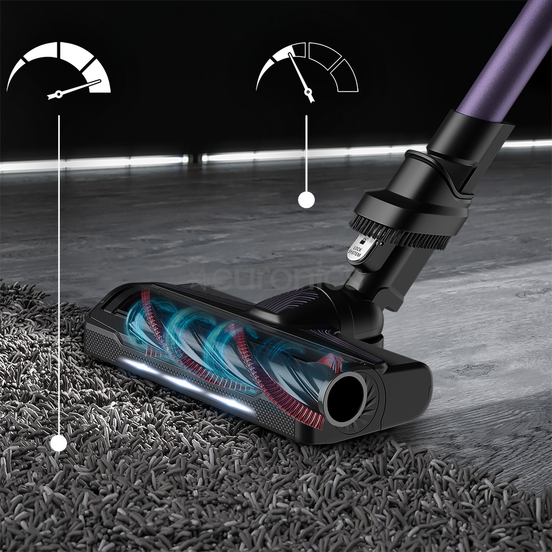 Tefal X-Force Flex 9.60, Allergy, violeta - Bezvadu putekļu sūcējs