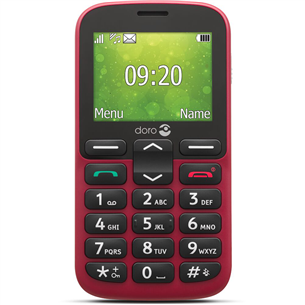 Doro 1380, sarkana - Mobilais telefons DORO1380RED