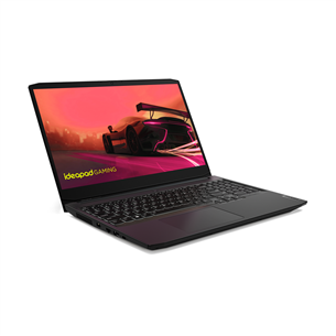Lenovo IdeaPad Gaming 3 15ACH6, 15.6'' 120 Hz, Ryzen 5, 8 GB, 512 GB, RTX3050, ENG, melna - Portatīvais dators