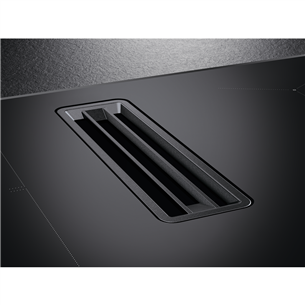 AEG 6000 Bridge, 80 cm, black - Built-in Induction ExtractorHob