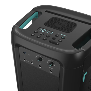 Hisense HP100 Party Rocker, black - Portable party speaker