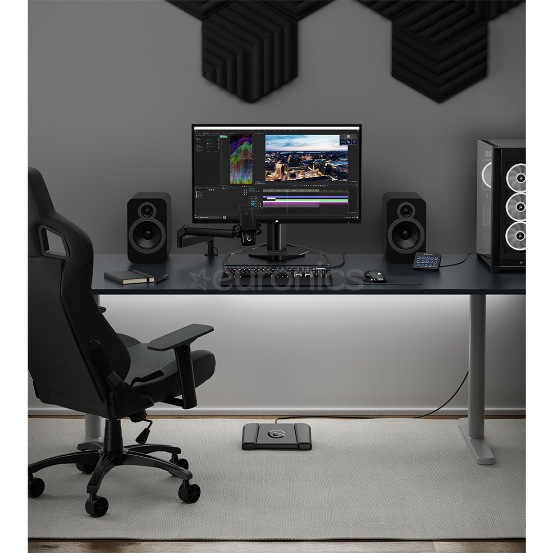 Elgato Stream Deck Foot Pedal, melna - Straumēšanas kontrolieris