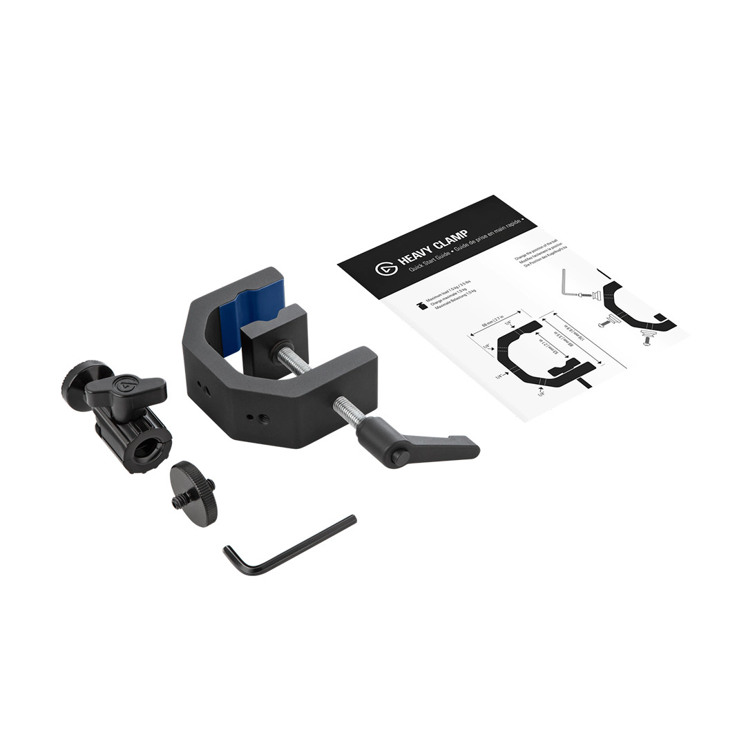 Elgato Heavy Clamp, melna - Stiprinājums