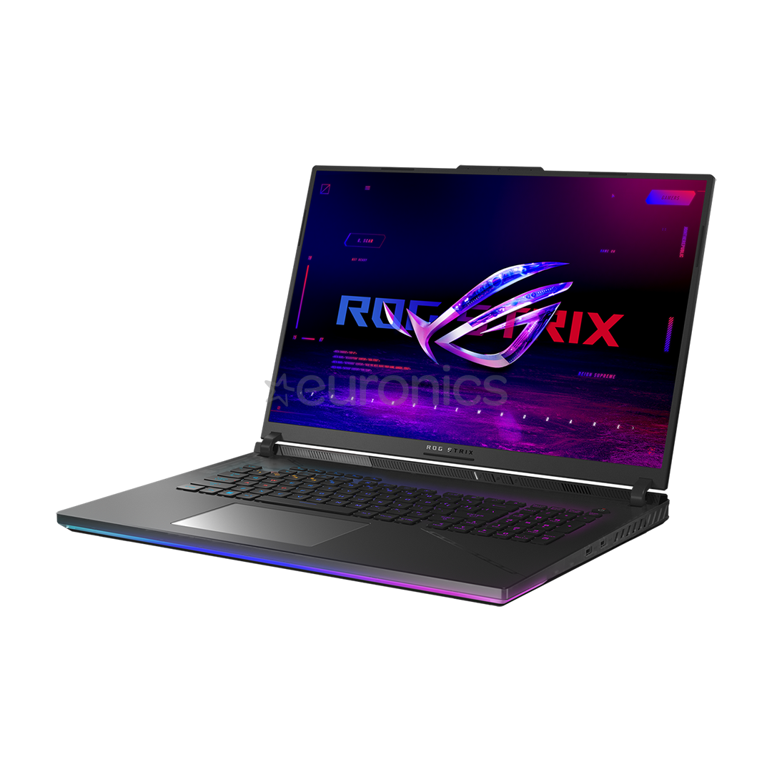 ASUS ROG Strix SCAR 18", WQXGA, 240 Hz, i9, 32 GB, 1 TB, RTX 4080, melna - Portatīvais dators