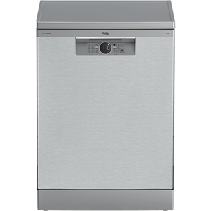 Beko, 16 place settings, width 59,8 cm, stainless steel - Freestanding Dishwasher BDFN26640XC