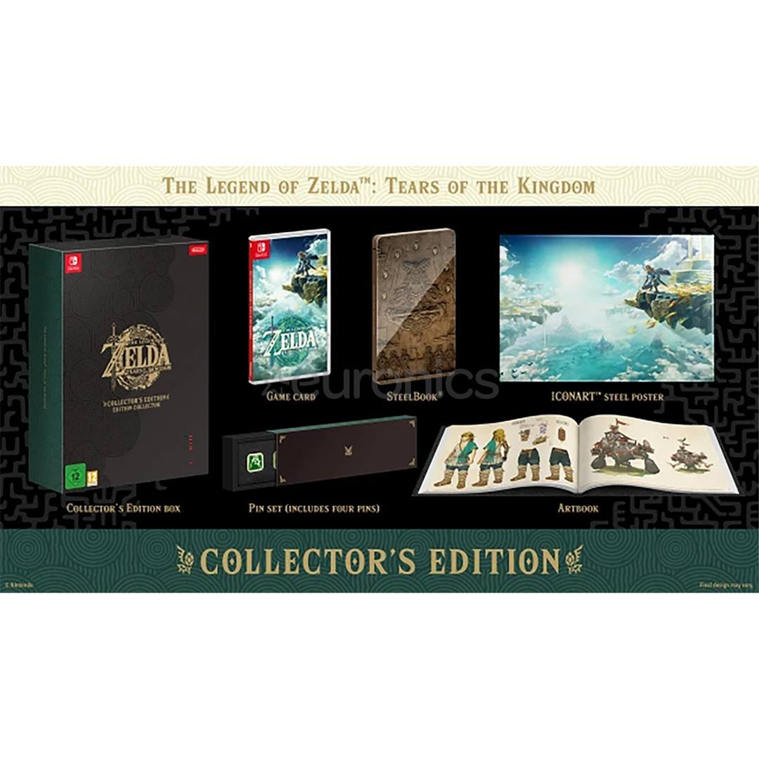 The Legend of Zelda: Tears of the Kingdom Collector's Edition, Nintendo Switch - Игра